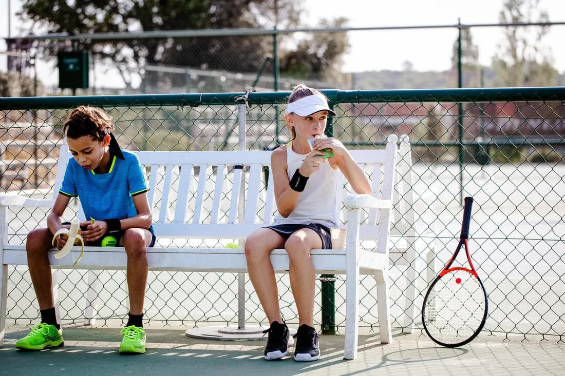 JUPE TENNIS FILLE 900 BLANCHE