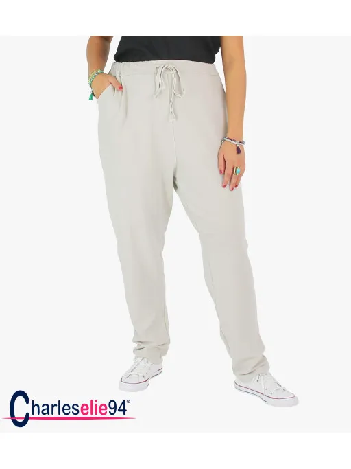 Pantalon stretch MARIANO beige
